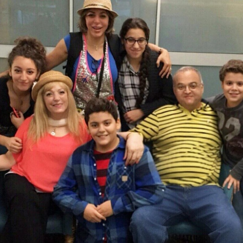 أسرة الفنانة سوزان نجم الدين