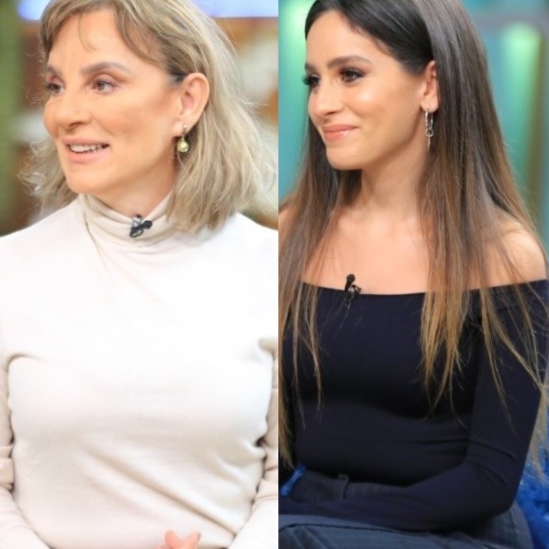 جميلة عوض ووالدتها