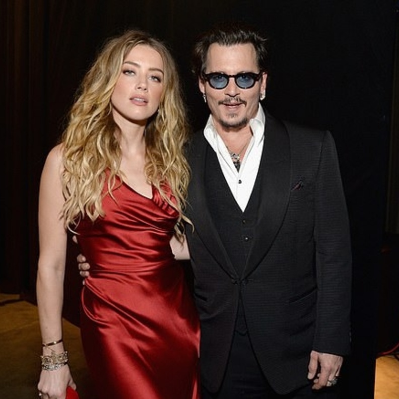 جوني ديب و آمبر هيرد