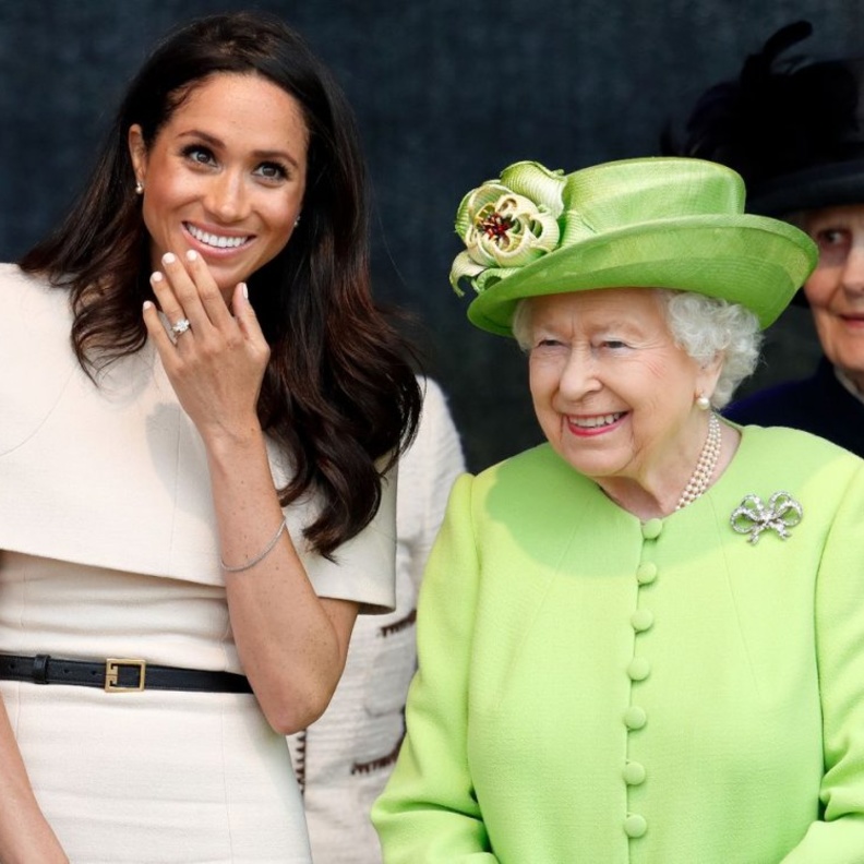 ميغان ماركل والملكة