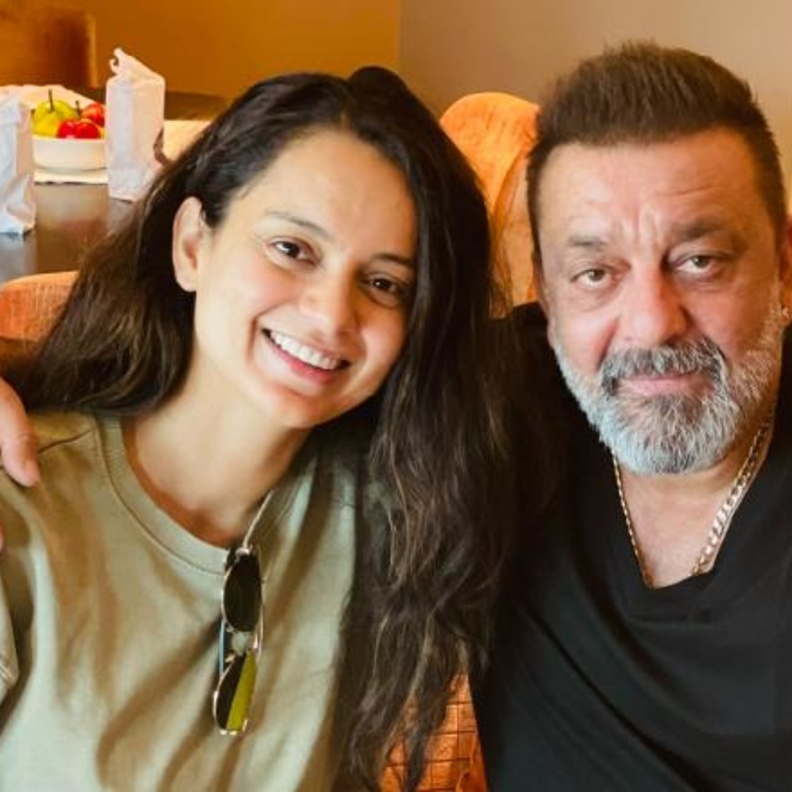 كانجانا رانوت بصورة جديدة تجمعها بسنجاي دوت