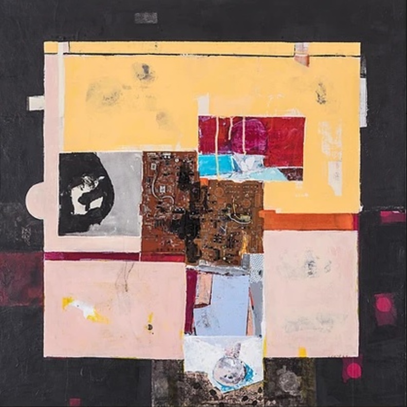 إحدى اللوحات البديعة للفنان التشكيلي السعودي عبدالله المرزوق