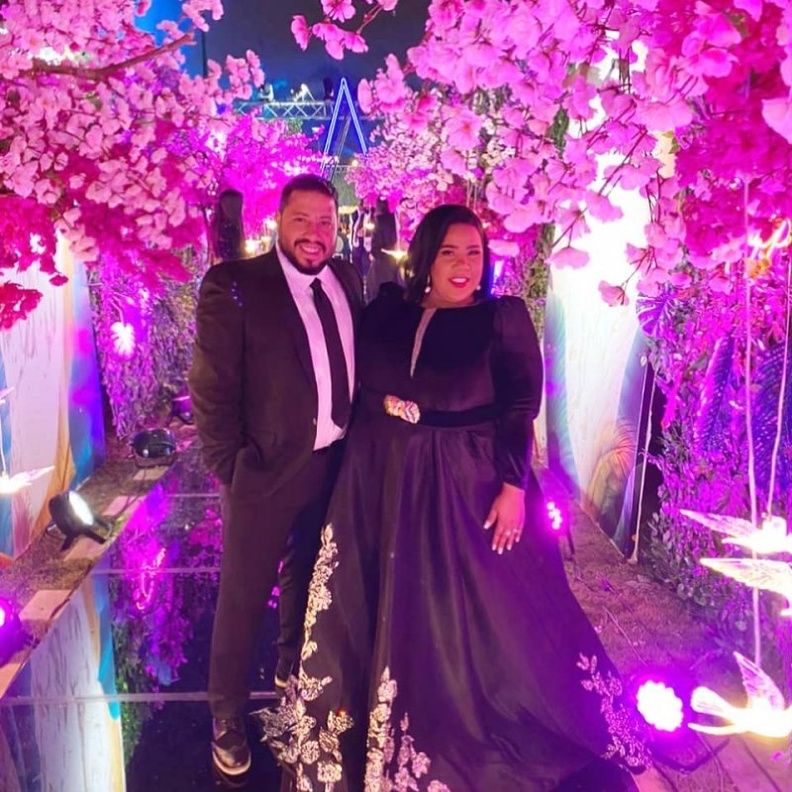 شيماء سيف وزوجها