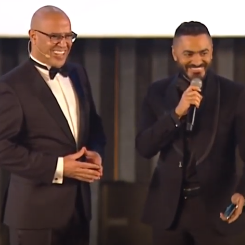 تامر حسني وأشرف عبد الباقي