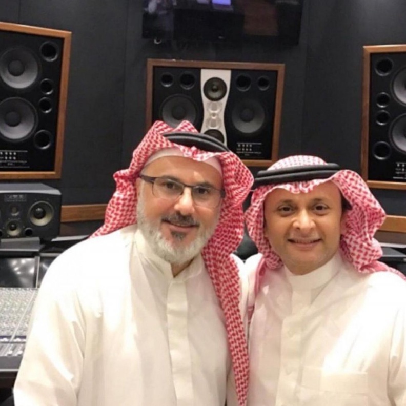 خالد الشيخ وعبدالمجيد عبدالله