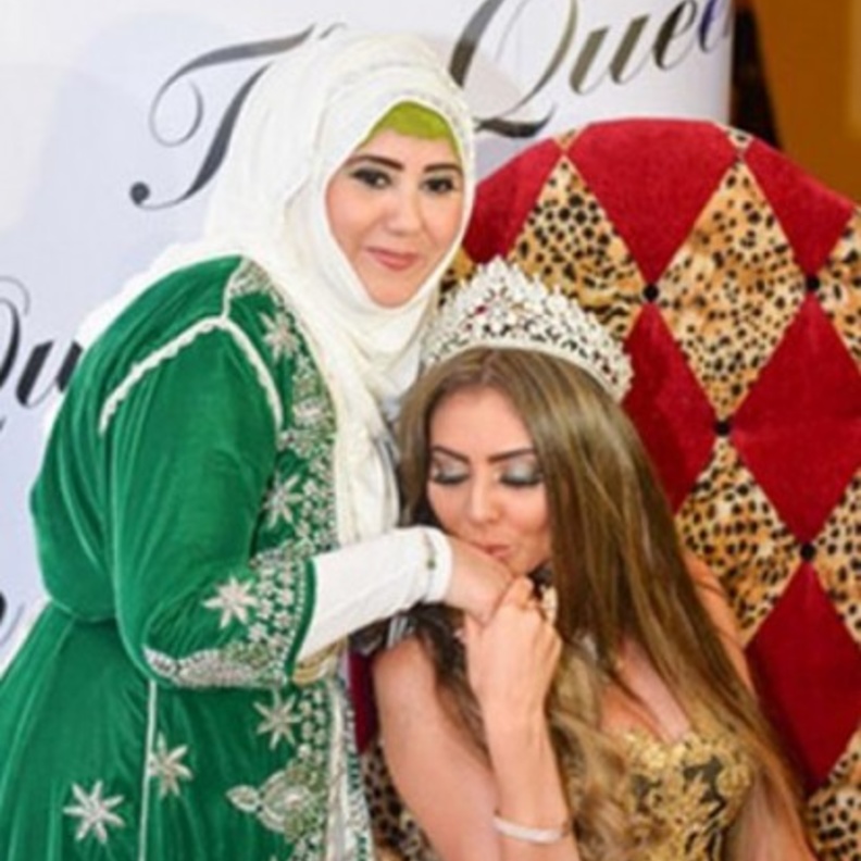 مريم حسين ووالدتها