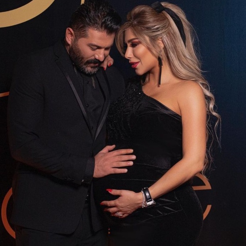 لمى الرهونجي وزوجها