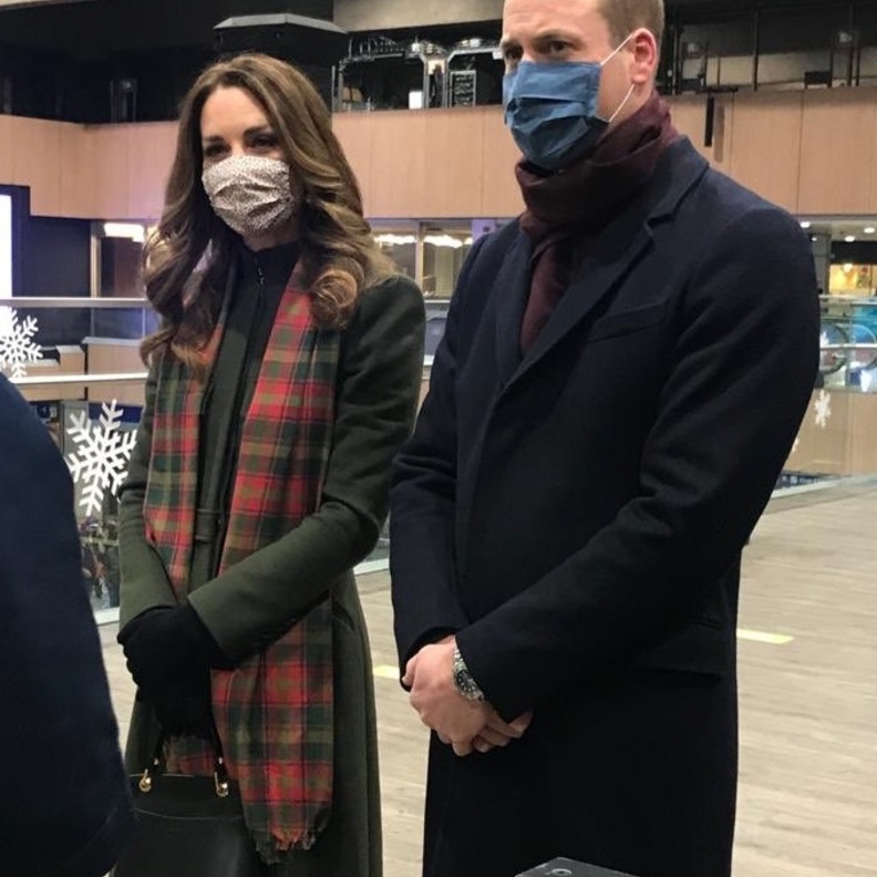 أحدث إطلالات كيت ميدلتون والأمير ويليام في بداية رحلة القطار الملكي