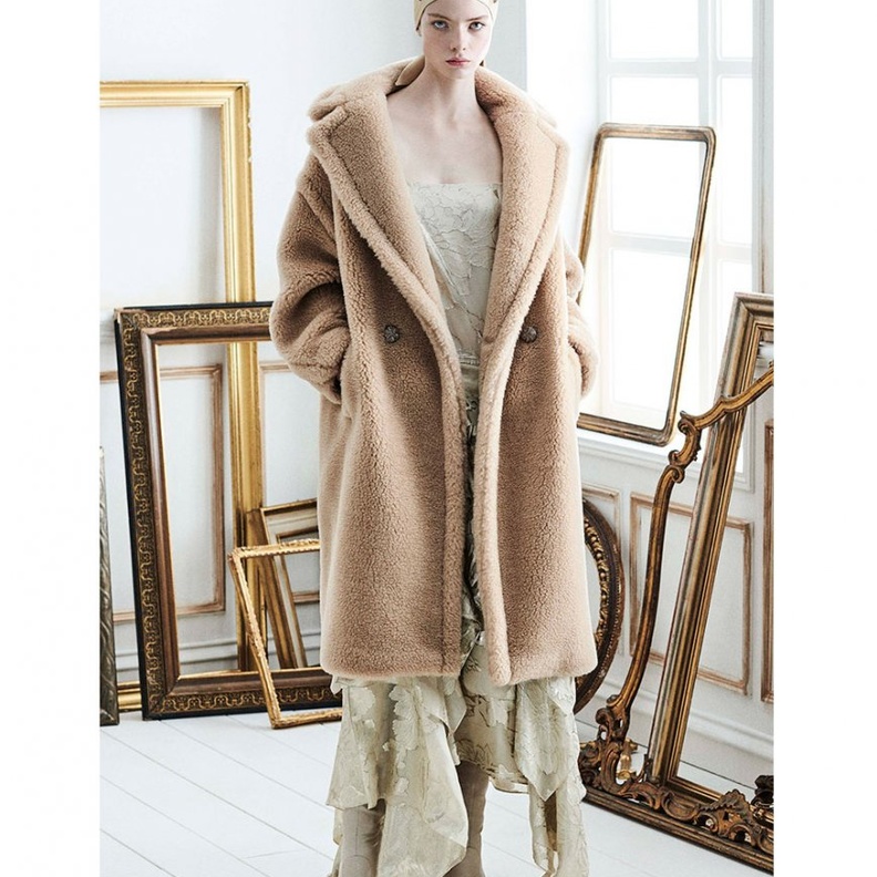  معاطف فضفاضة وموحدة اللون من الفرو بتوقيع Max Mara