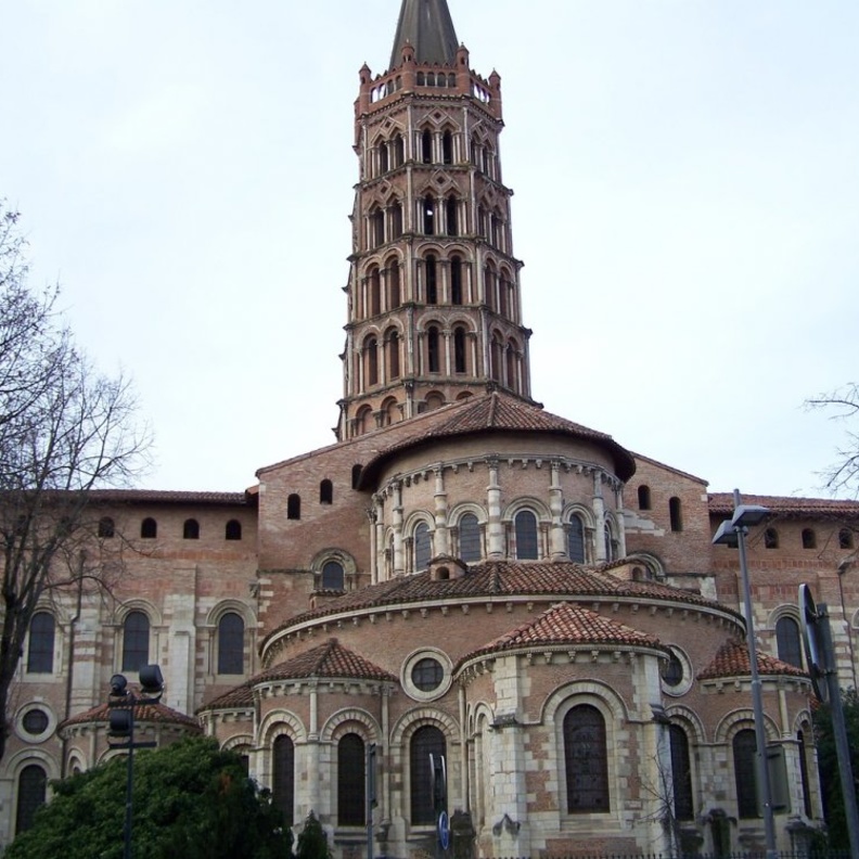  كنيسة سان سيرنين من أجمل وجهات السفر الى تولوز بواسطة Huche