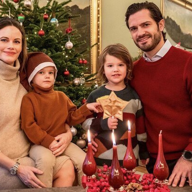 صورة جديدة للأمير كارل فيليب وعائلته