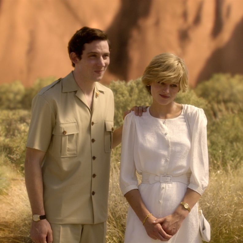 أبطال  مسلسل The Crown