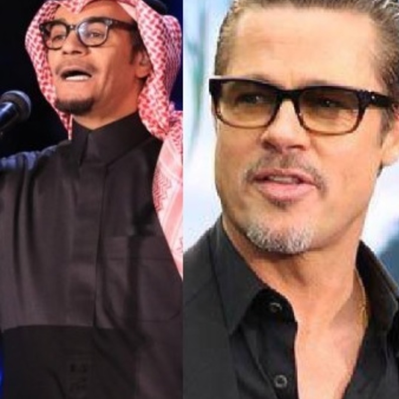 براد بيت ورابح صقر