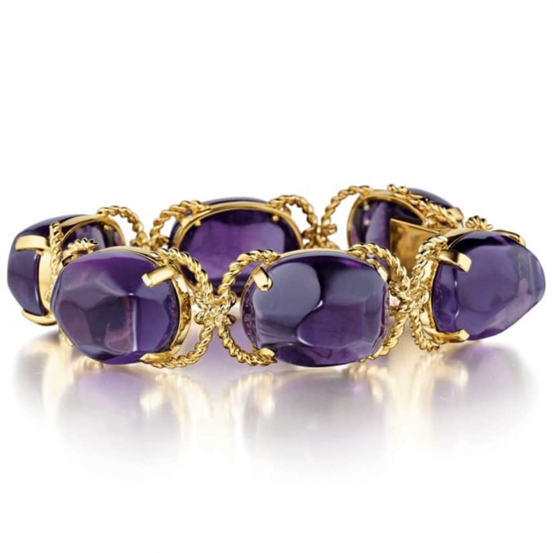  أسوارة من الذهب الأصفر والجشمت من verdura