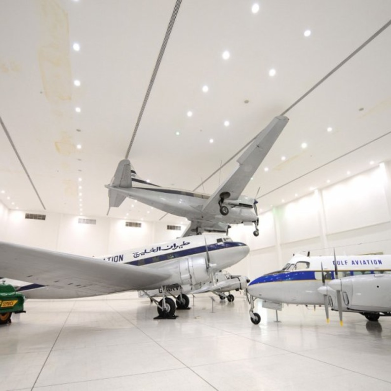 متحف المحطة تجربة مليئة بالمتعة لعشاق الطيران - المصدر هيئة الشارقة للمتاحف