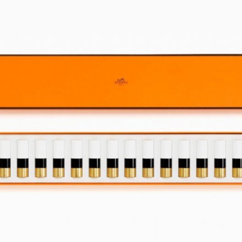 علبة "بيانو الـ24 لوناً" من Hermes.. تتراقص مع أنغام الحواس