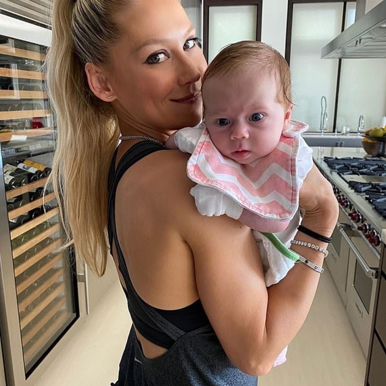 آنا كورنيكوفا و ابنتها ماري