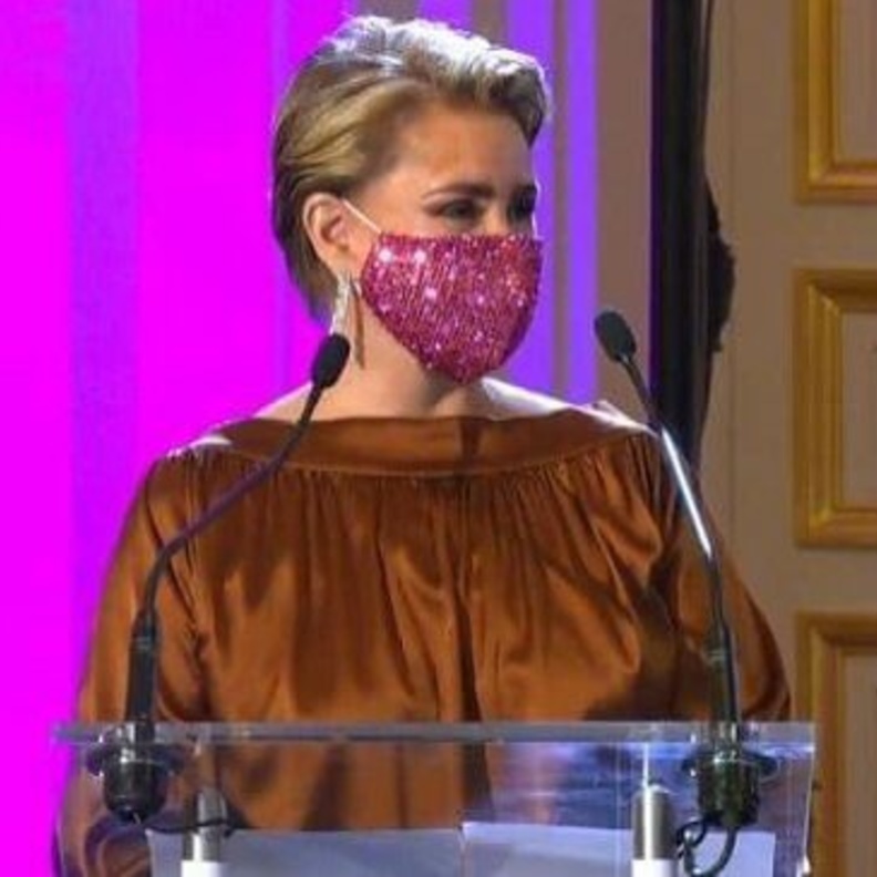 الدوقة الكبرى ماريا تريزا في حفل توزيع جائزة Women of Influence لعام 2020