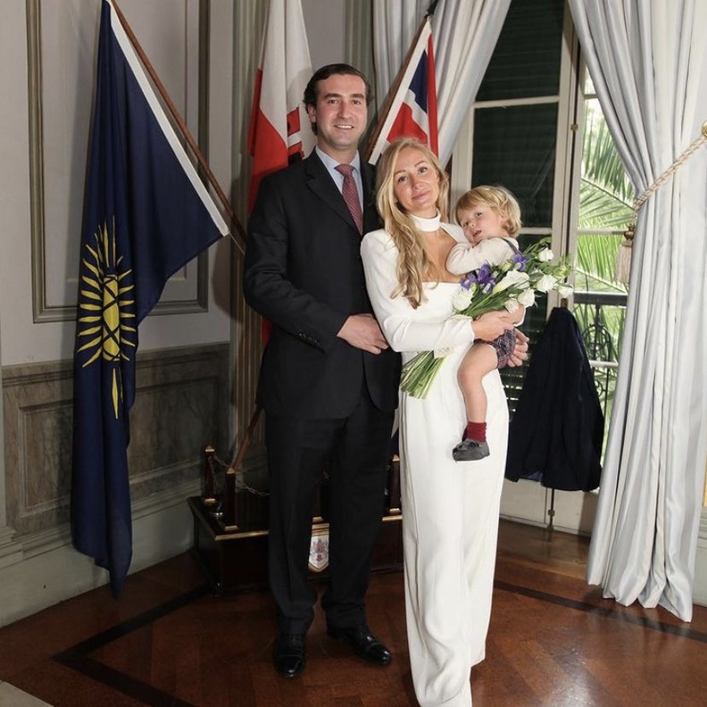 لوكسمبورغ تحتفل بزفاف الأمير قسطنطين أمير ناساو على كاثرين ميتشي