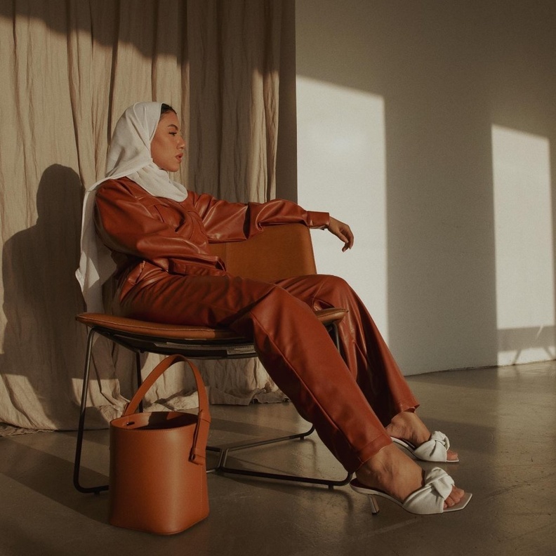 افكار تنسيق إطلالات شتوية من وحي رفال حبيب تصوير Ayat Salem