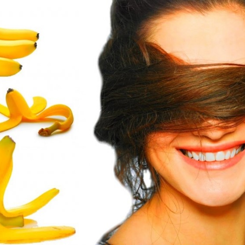 قشر الموز يساعد في تطويل الشعر