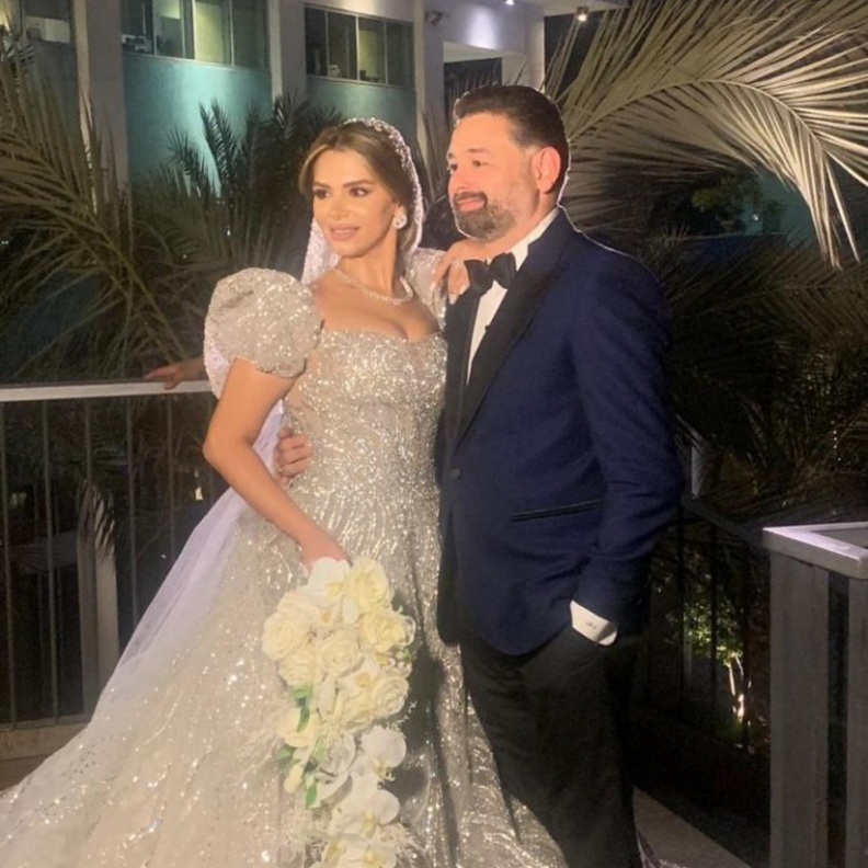  أمير شاهين وزوجته