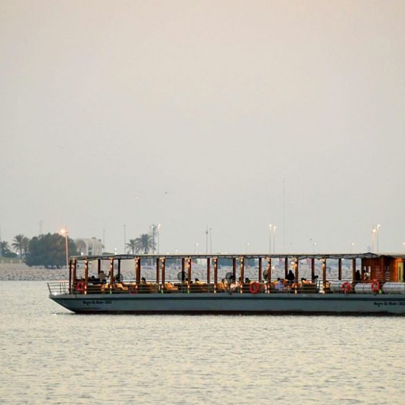 منظر ساحر للغروب في جزيرة المرجان - المصدر وكالة الأنباء السعودية