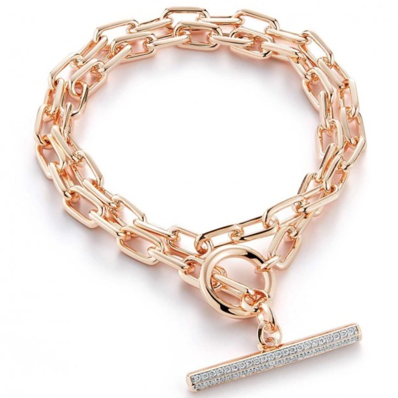 تصاميم اساور ذهب اصفر chain لإطلالة على الموضة من Walters Faith