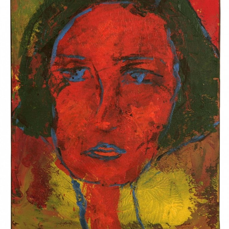 لوحات بديعة للفنانة التشكيلية نوف بيضون - المصدر مسك الفنون 