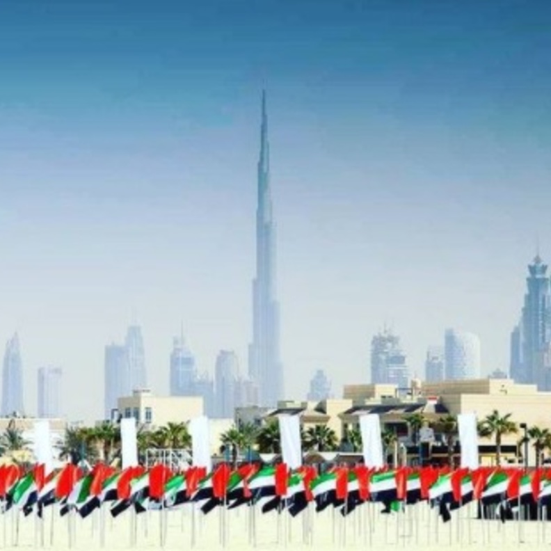 الإماراتية خولة الرميثي وصورة بمناسبة اليوم الوطني الإماراتي- المصدر خولة الرميثي