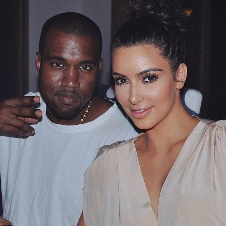 كيم كارداشيان و كاني ويست