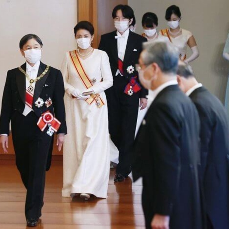 العائلة الإمبراطورية اليابانية تستضيف حفل استقبال بمناسبة العام الجديد