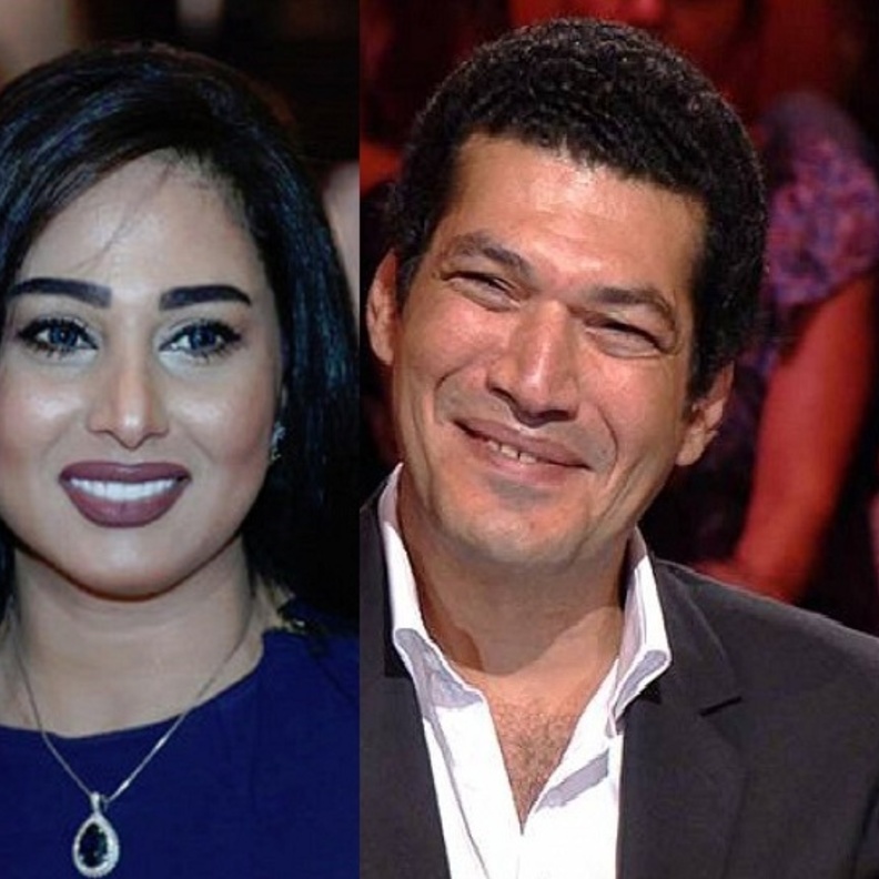 رحاب الجمل وباسم سمرة