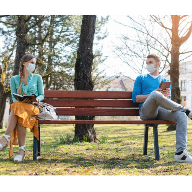 ما المسافة الامنة للاتصال المباشر بين الاشخاص لتجنب الاصابة بكوفيد ١٩