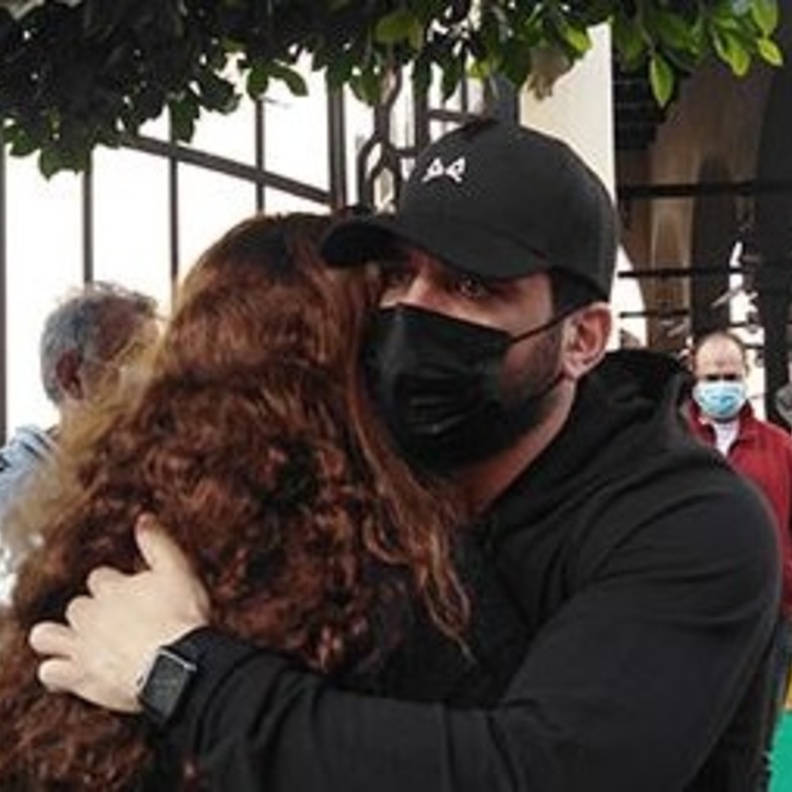 جنازة والدة حسن الرداد