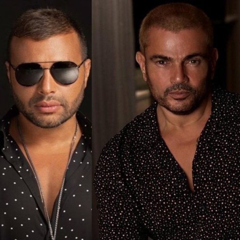 عمرو دياب ورامي صبري