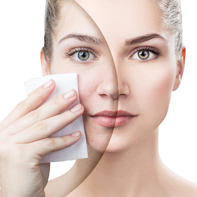 تقشير الوجه بالشوفان وصودا الخبز يخلصك من الحبوب