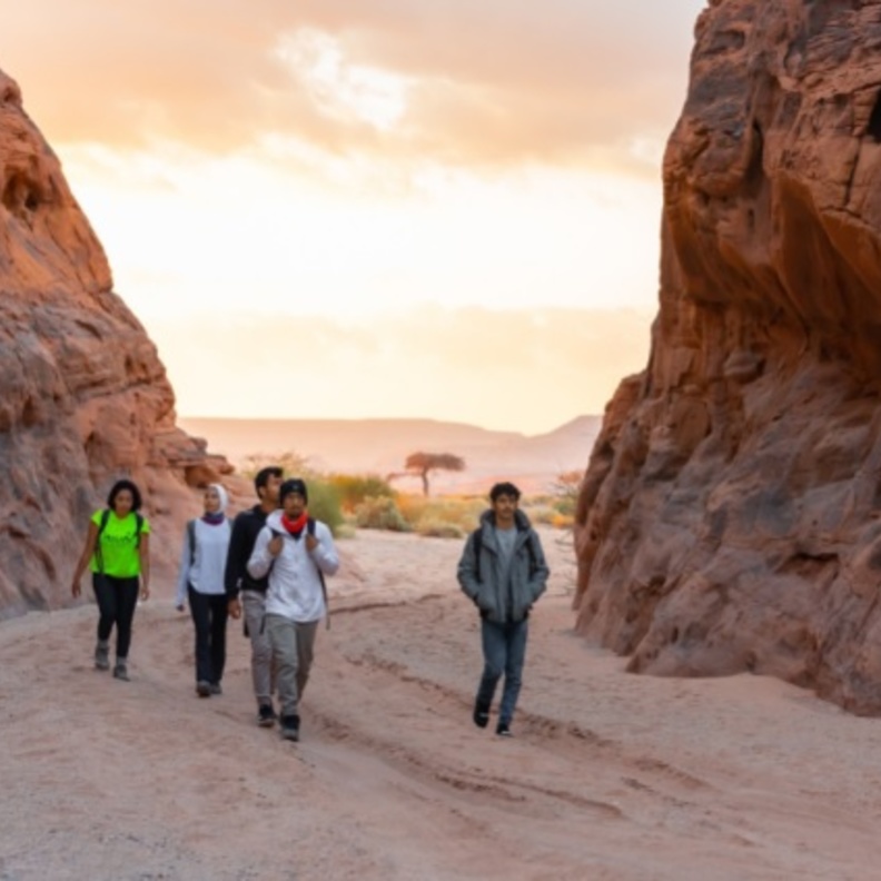 وجهات ساحرة في العلا تأسر عشاق التخييم - المصدر استكشف العلا