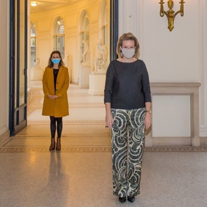 الملكة ماتيلد تسلم جائزة محاربة الفقر