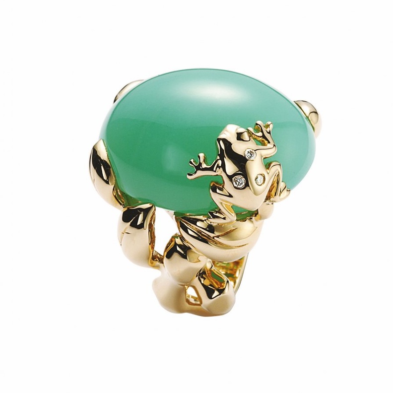  خاتم ‏Dior frog