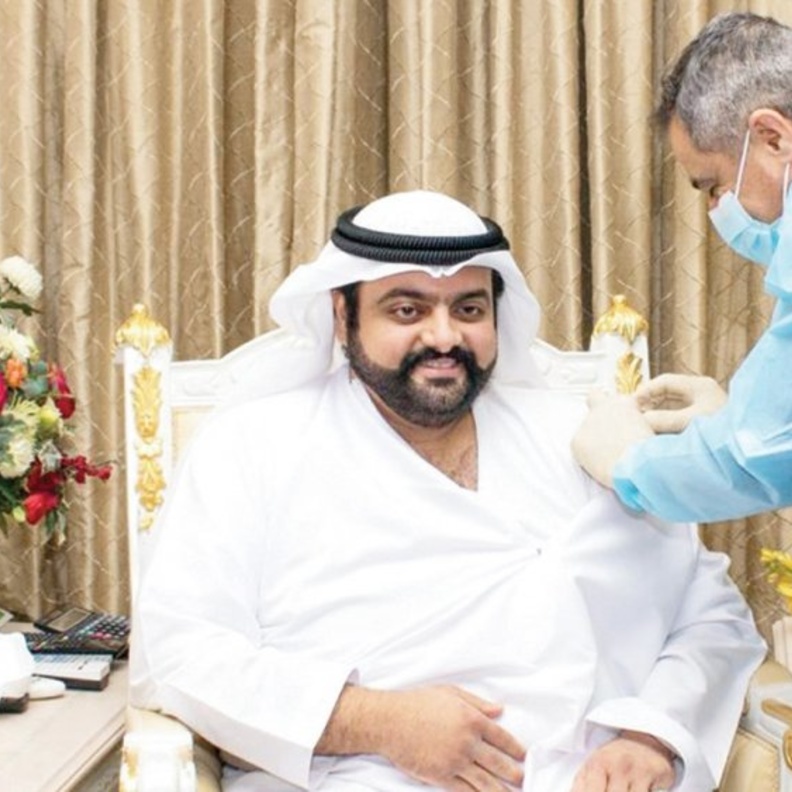  ولي عهد الفجيرة يدعو الجميع لتلقي اللقاح