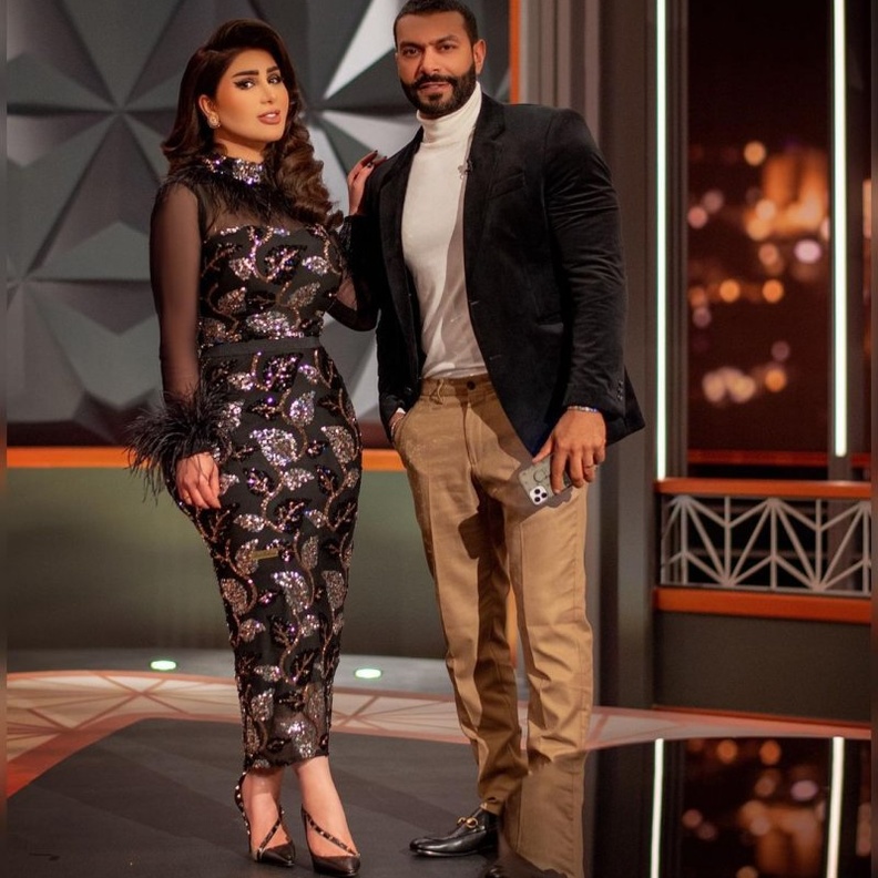 محمد الحداد وهنادي الكندري