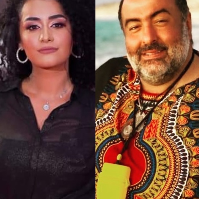 نانسي صلاح وسامح عبد العزيز 