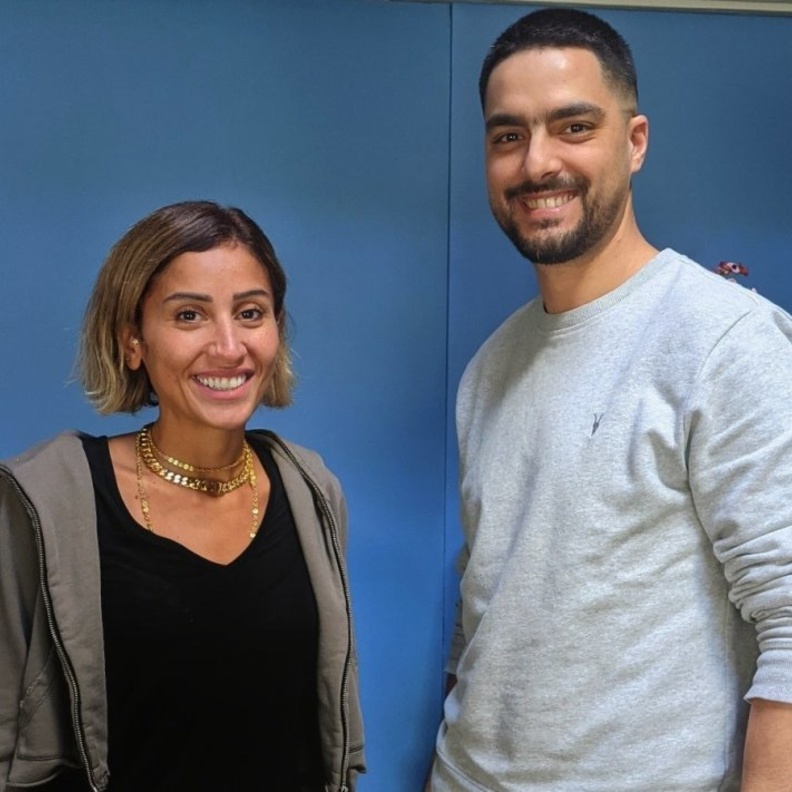 دينا الشربيني وحسن الشافعي