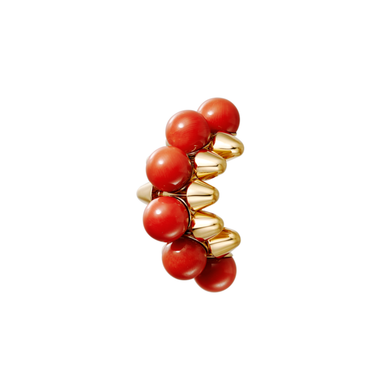  قرط مرصع بالمرجان