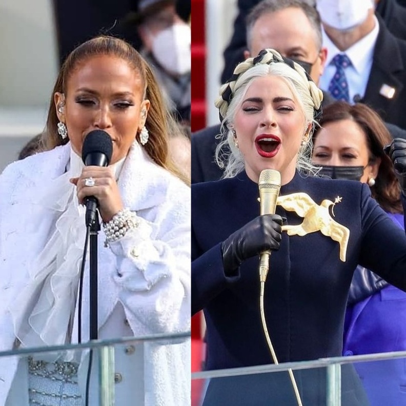 ليدي جاجا وجينيفر لوبيز