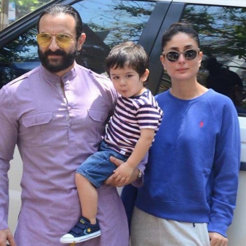 سيف علي خان ينفعل على المصورين بسبب محاولتهم التقاط صوره بصحبة ابنه تيمور