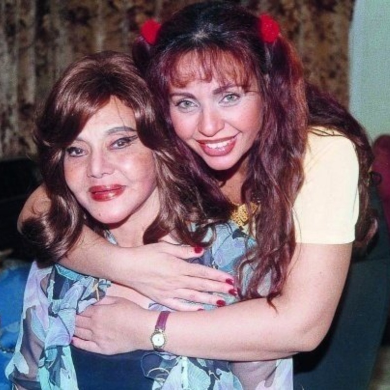 ماجدة وابنتها