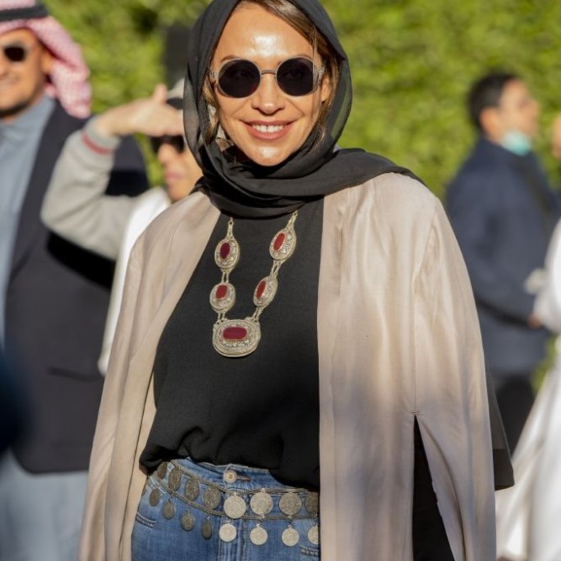 المصممة الأميرة صافية حسين