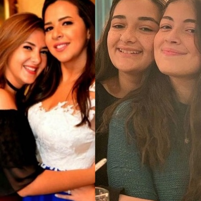 دنيا وايمي وملك وليلى احمد زاهر